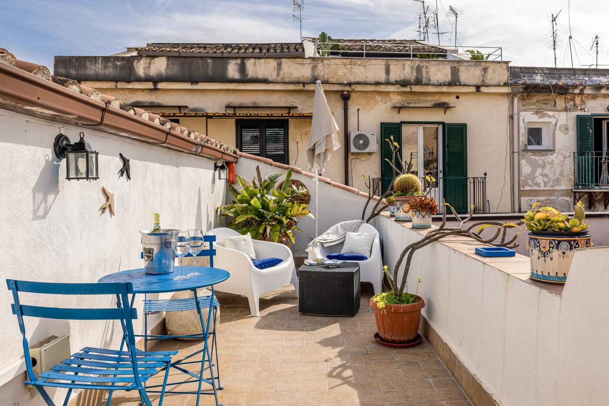 Sofia'S Apt Loft Incantevole Con Terrazza Privata Palermo Exteriér fotografie